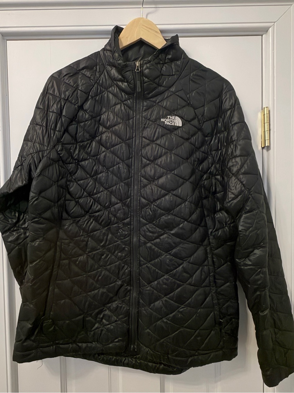 The North Face Women's Thermoball Black Quilted Puffer Jacket